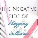 The Negative Side of the Blogging Culture