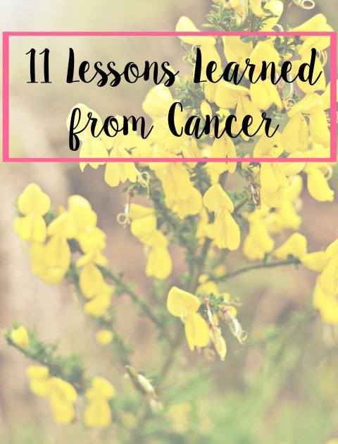 11 Lessons Learned from Cancer. A list of things I learned while fighting cancer when I was 16 years old that I still carry with me now // Life with Rosie