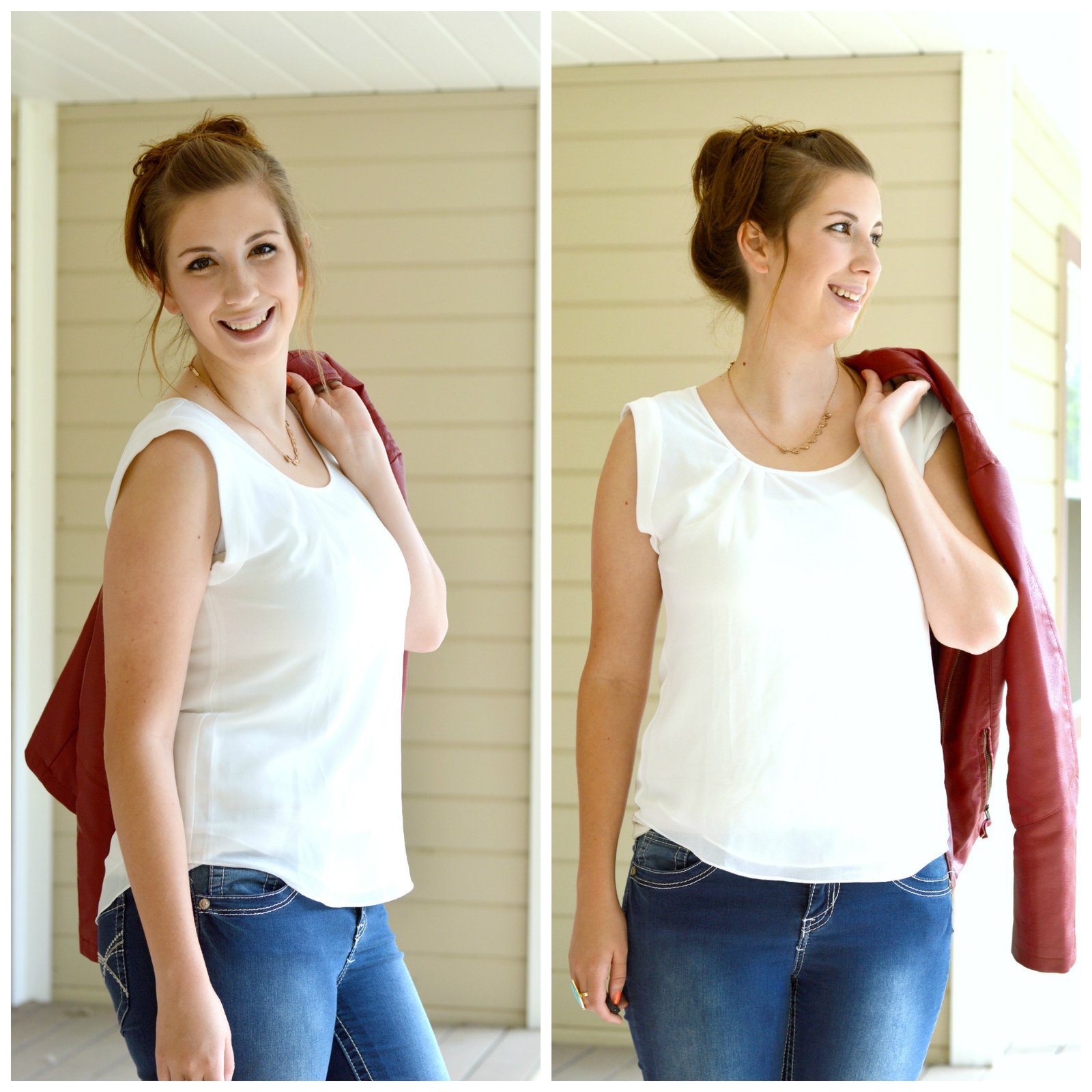 Pretty Pleated Blouse from Golden Tote // Life with Rosie