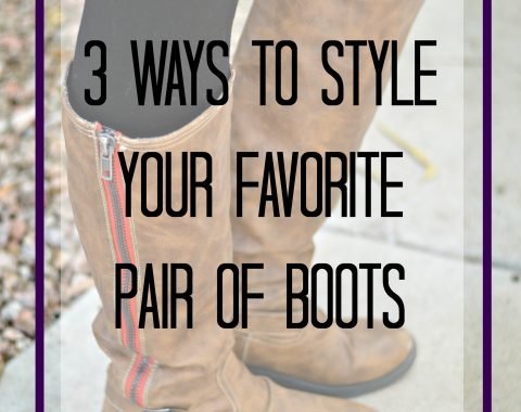 Prepare for Boot Season: 3 Ways to Style your Favorite pair of Boots #ad #byebyeblisters // Life with Rosie