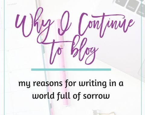 Why I Continue to Blog: Sharing some thoughts behind my point in writing on my blog, even when surrounded by devastation like the Louisiana floods. // Hey There, Chelsie