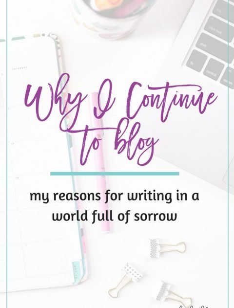 Why I Continue to Blog: Sharing some thoughts behind my point in writing on my blog, even when surrounded by devastation like the Louisiana floods. // Hey There, Chelsie