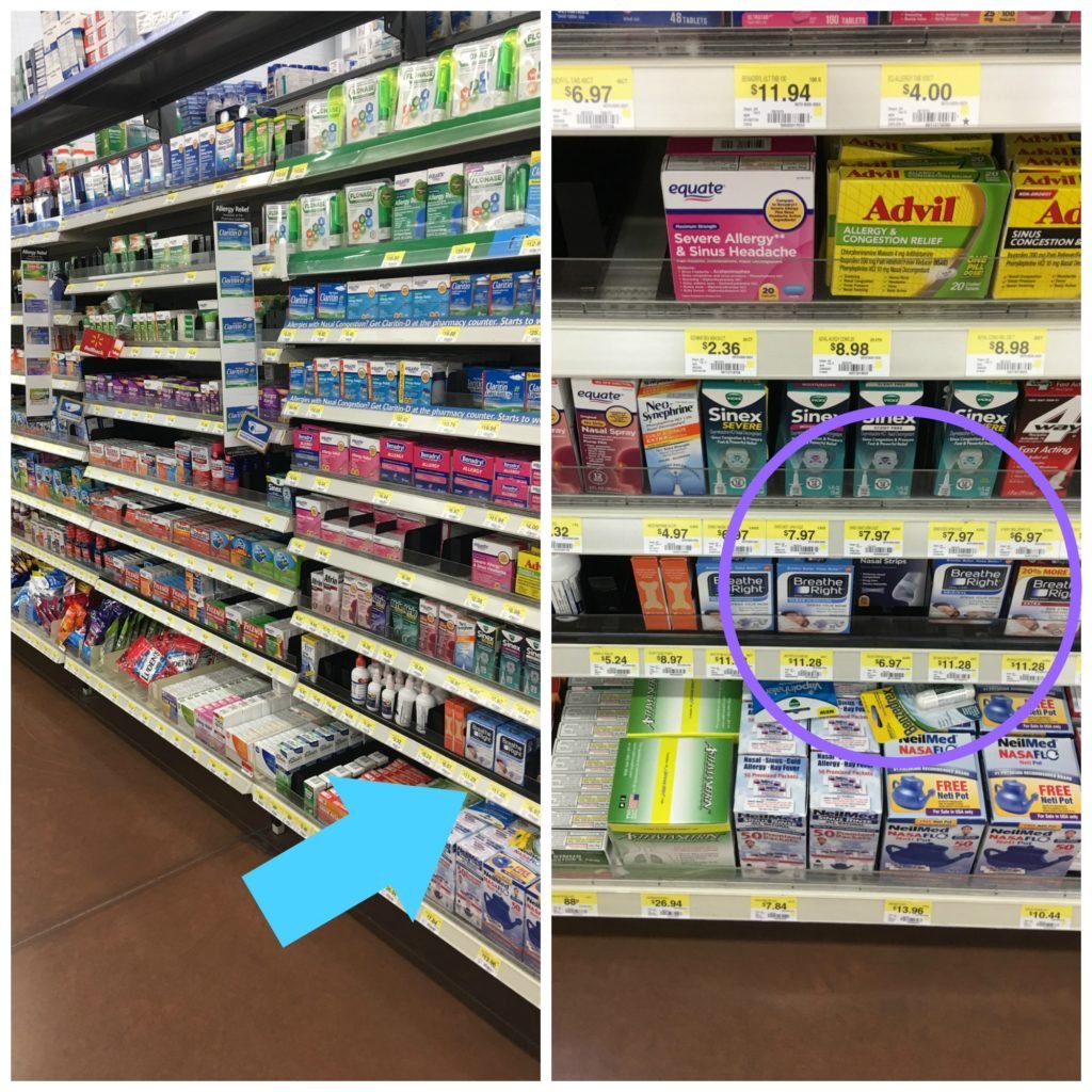 Breathe Right Nasal Strips