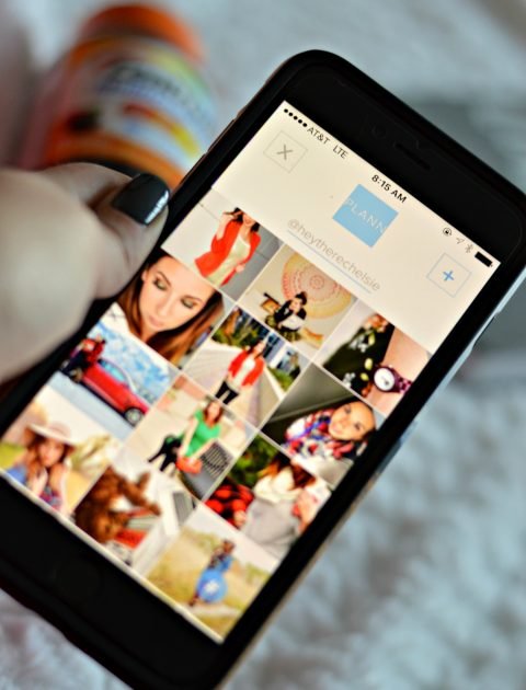 PLANN for Instagram // Hey There, Chelsie