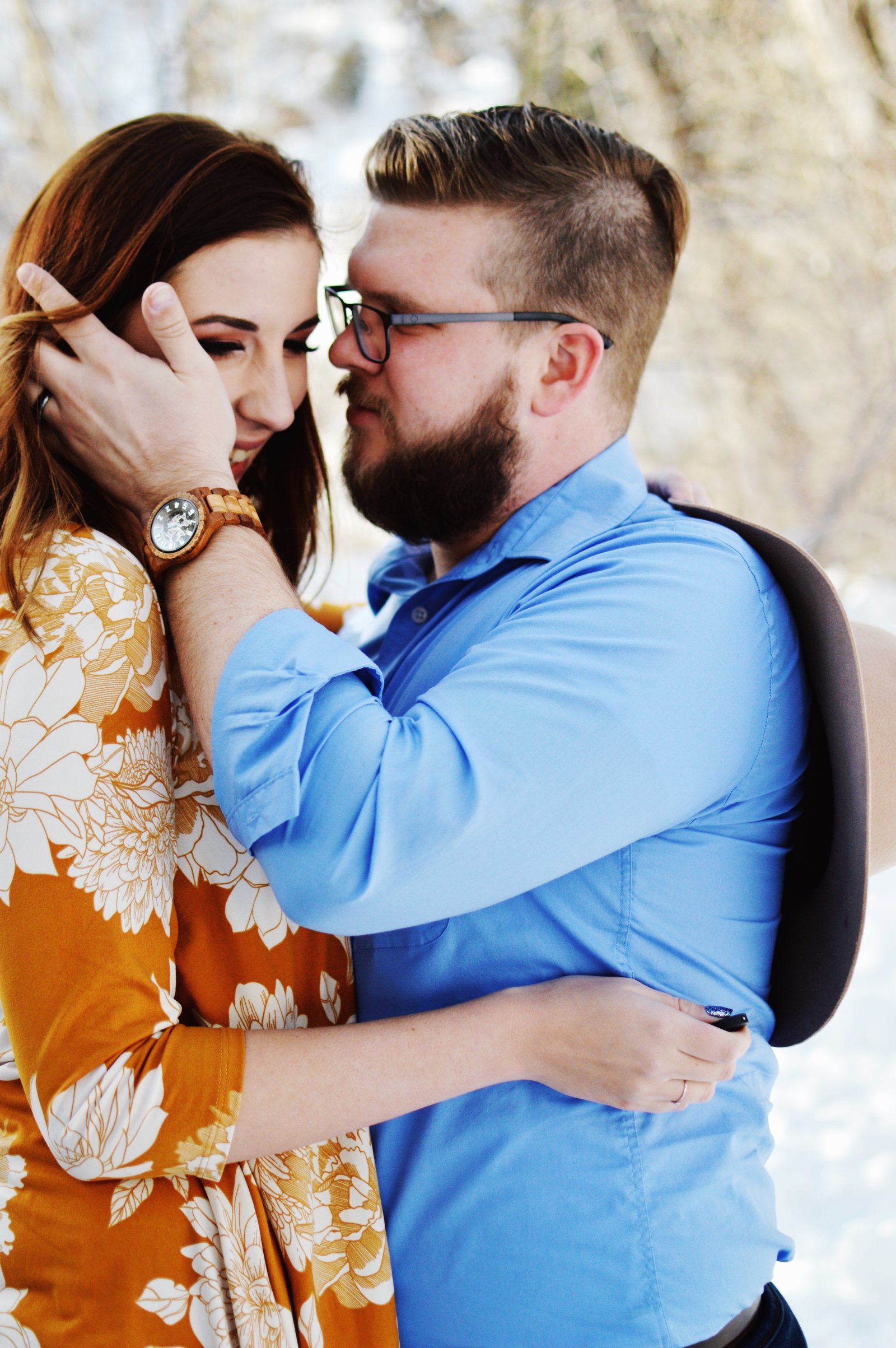 Opening up about why we haven't had kids yet and the 5 goals we've set for 2017 as a married couple! Wearing physical reminders of our big goal to spend more time together unplugged is one of our goals, and that's why I'm grateful JORD sent us beautiful watches to wear // Hey There, Chelsie