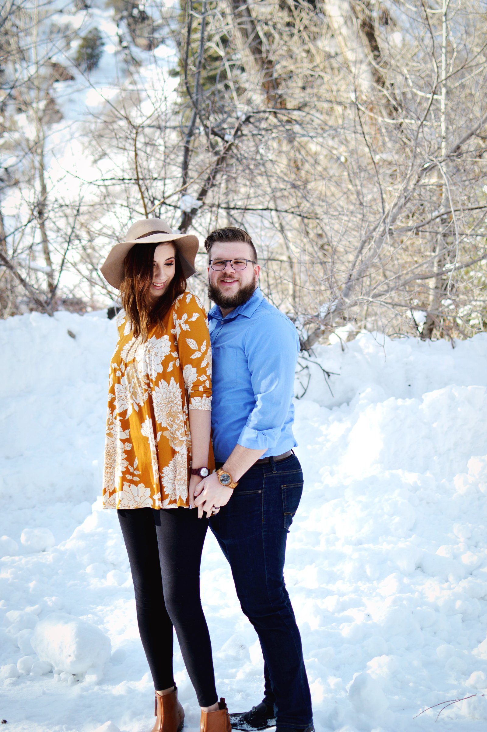 Opening up about why we haven't had kids yet and the 5 goals we've set for 2017 as a married couple! Wearing physical reminders of our big goal to spend more time together unplugged is one of our goals, and that's why I'm grateful JORD sent us beautiful watches to wear // Hey There, Chelsie