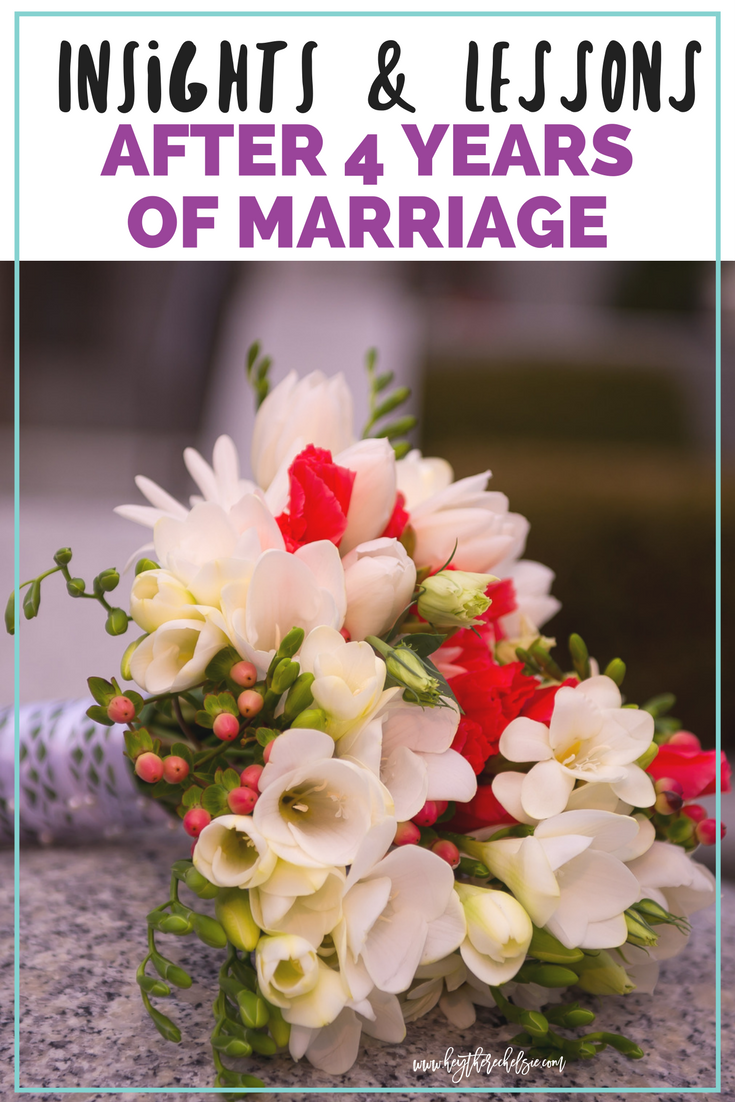 Insights and Lessons from 4 years of marriage | marriage advice, marriage goals, marriage struggles, marriage young // Hey There, Chelsie