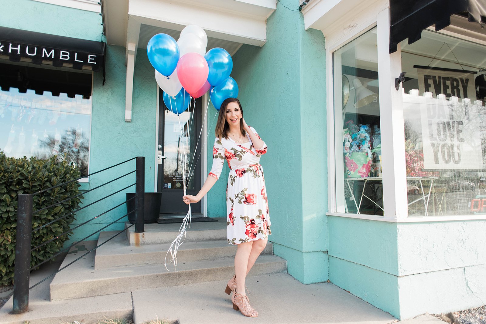 Floral Spring Dress - cute spring dress idea // Hey There, Chelsie
