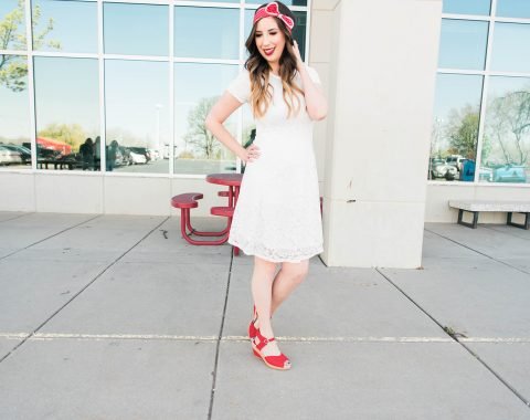 How to Style Red Shoes for Summer // Hey There, Chelsie