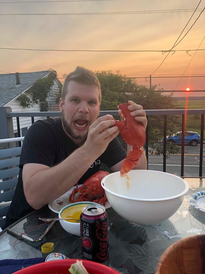 Lobster from Eastman's Fisherman's Fleet in Seabrook NH. One of the best places to get fresh lobster - click here for all the details on how to explore the New England coast like a local // Hey There, Chelsie