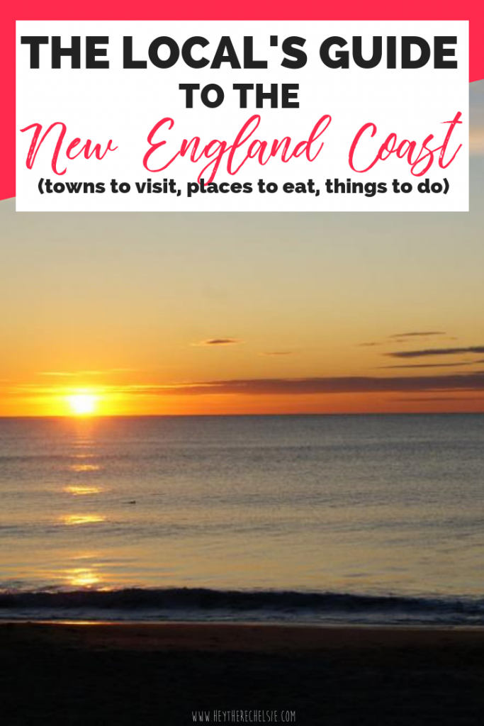 The Local's Guide to the New England Coast. Here's a full list of places to see (including Newburyport, MA and Portsmouth, NH) along the New England Coast, places to eat (looking at you Markey's Lobster Pool and Tripoli's Pizza) and things to do (like the U.S.S. Albacore!) This complete guide to the New England coast will have you planning a vacation like a local! // Hey There, Chelsie