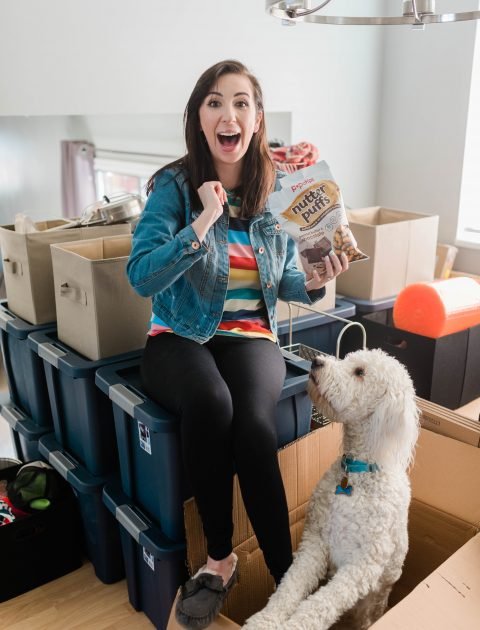 sharing my favorite anytime snack - nutter puffs! // Hey There, Chelsie