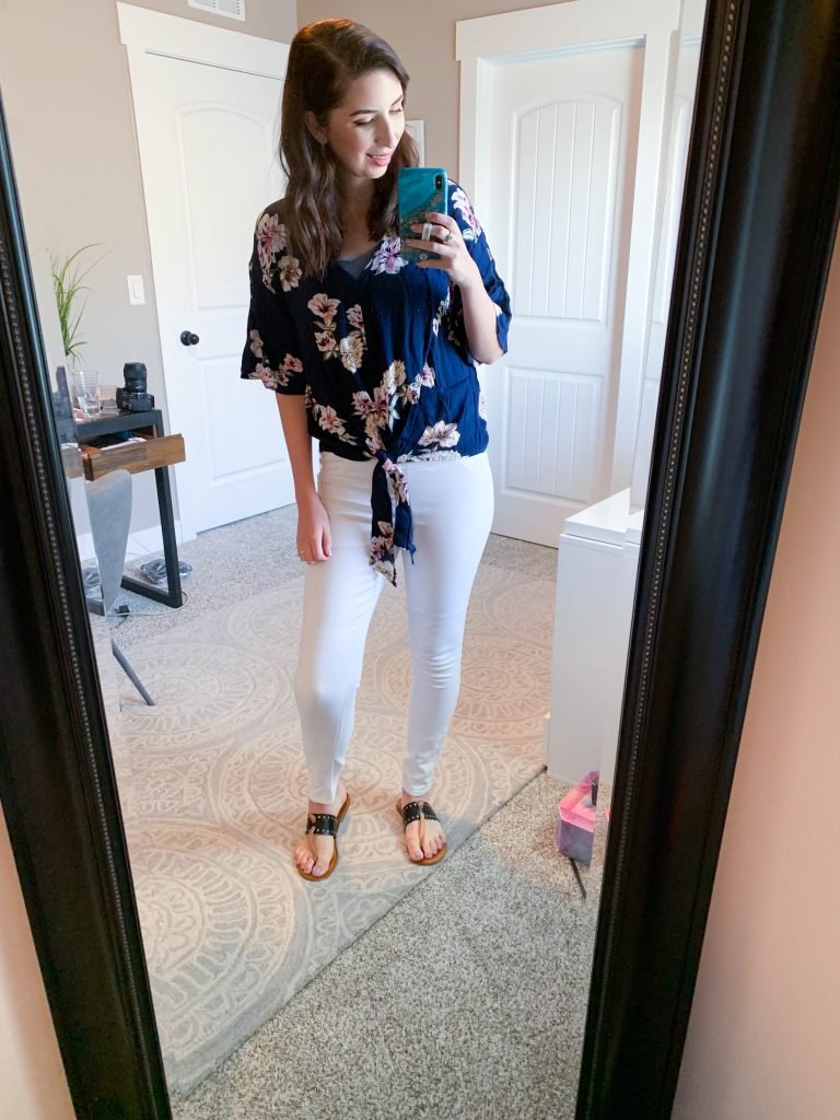 Summer Stitch Fix 2019 - Cruise Edition // This summer Stitch Fix Unboxing and review will show you what summer pieces I got for my cruise and which pieces I Kept // Hey There, Chelsie 