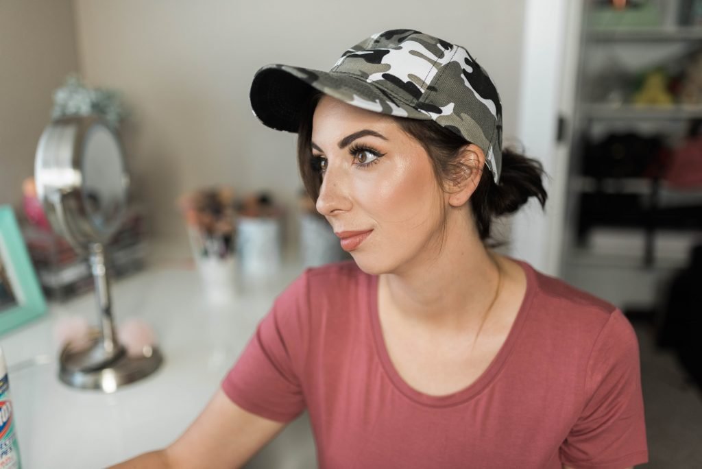 Camo Baseball Hat, perfect for summer! Click here for all of my must-have summer products from Amazon! // Hey There, Chelsie