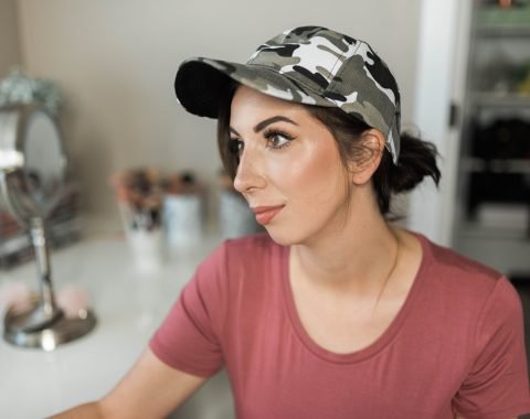Camo Baseball Hat, perfect for summer! Click here for all of my must-have summer products from Amazon! // Hey There, Chelsie