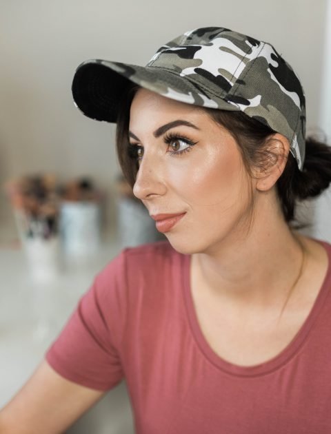Camo Baseball Hat, perfect for summer! Click here for all of my must-have summer products from Amazon! // Hey There, Chelsie