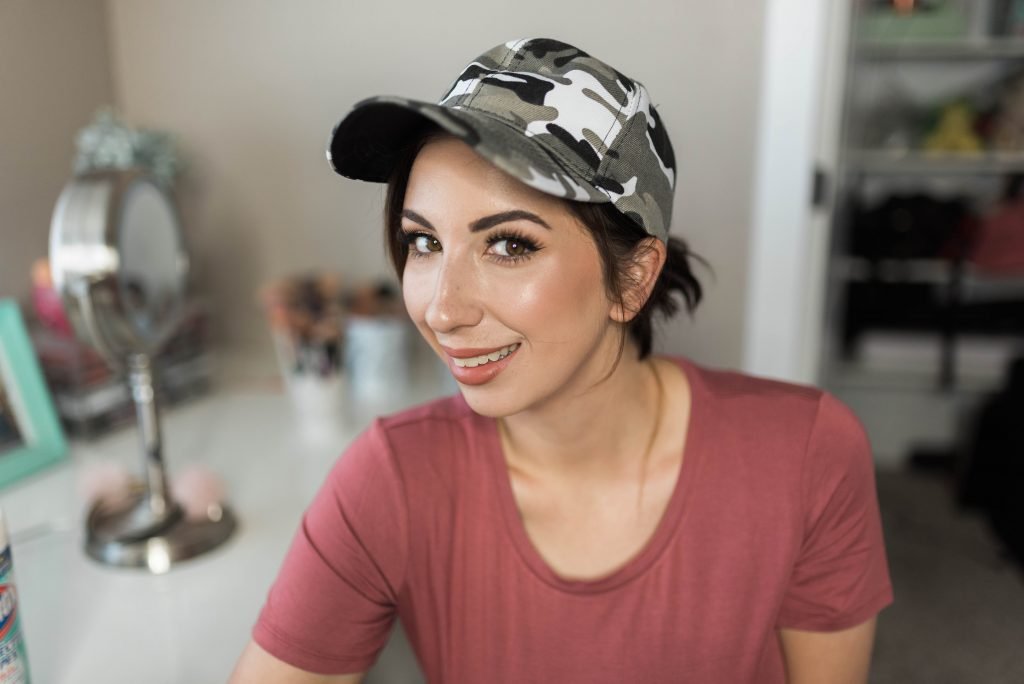 Camo Baseball Hat, perfect for summer! Click here for all of my must-have summer products from Amazon! // Hey There, Chelsie