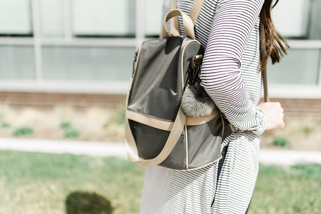 Cute anti-theft backpack from Amazon - the perfect backpack for traveling this summer! Click here to see all of my must-have amazon favorites // Hey There, Chelsie